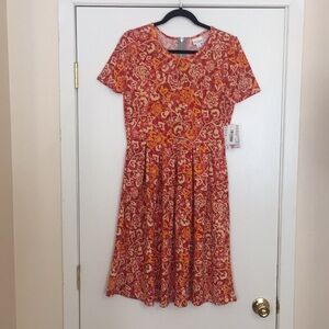 M LuLaRoe Amelia Dress C06 1935